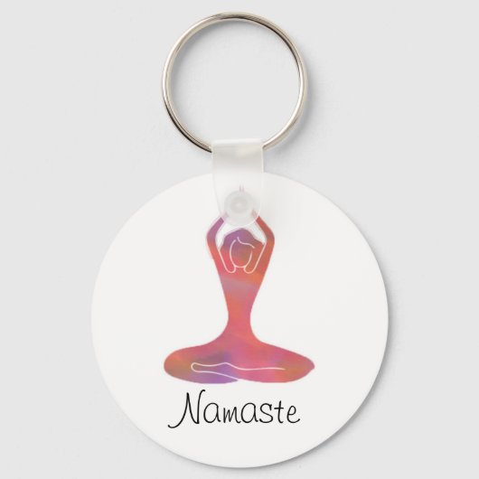 Porte-clés Namaste Yoga Porte - clé fille (Recto)