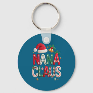 Porte-clés Nana Claus Père Noël Grand-mère Famille Correspond