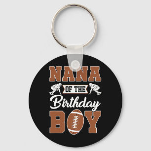 Porte-clés Nana du garçon d'anniversaire Fête de football Fam