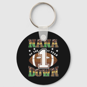 Porte-clés Nana du premier anniversaire de football de la pre