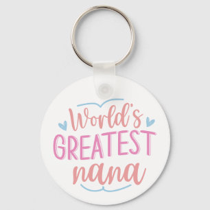 Porte-clés Nana la plus grande personnalisée - Grand-mère