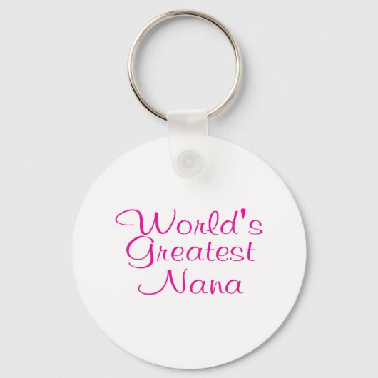 Porte-clés Nana le plus grand monde (Recto)
