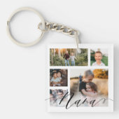 Porte-clés Nana | Petits-enfants Photos Message spécial Keych (Devant)