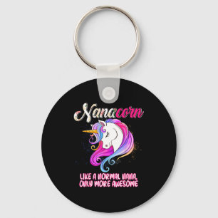 Porte-clés Nanacorn joyeuse fête des mères licorne amoureuse