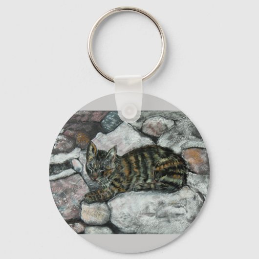 Porte-clés Nap de chat (Recto)