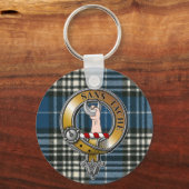 Porte-clés Napier Tartan & Badge (Recto)