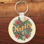 Porte-clés Naples florida dreaming  (Recto)