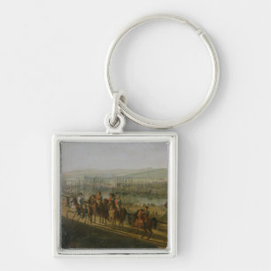 Porte-clés Napoleon Bonaparte visitant le camp à