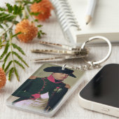 Porte-clés Napoléon I devant le château de Malmaison (Devant droit)