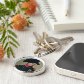 Porte-clés Napoléon I devant le château de Malmaison (Côté)