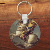 Porte-clés Napoléon vintage Traversant les Alpes (Recto)