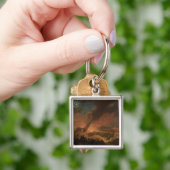 Porte-clés Napoléon visitant les bivouacs (main)
