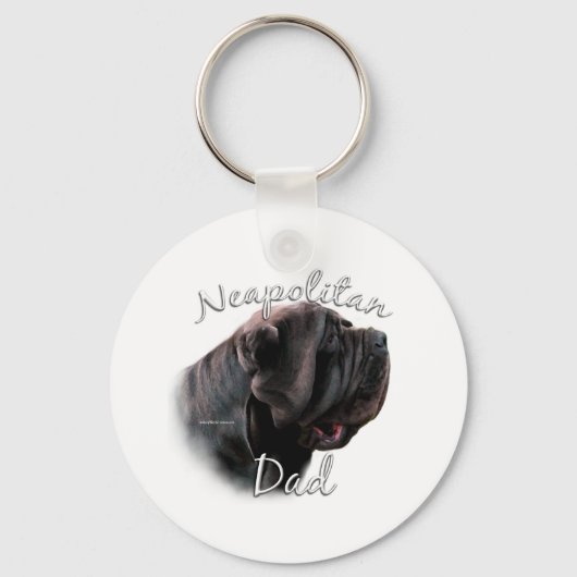 Porte-clés Napolitain Mastiff Papa 2 (Recto)