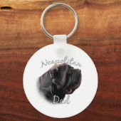 Porte-clés Napolitain Mastiff Papa 2 (Verso)