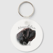 Porte-clés Napolitain Mastiff Papa 2 (Verso)