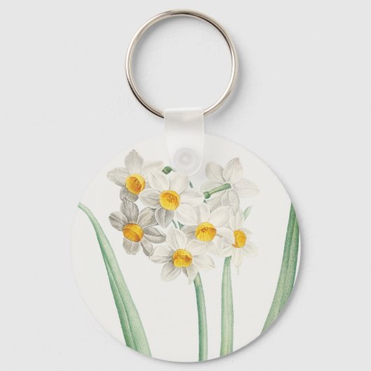 Porte-clés Narcisse, Pierre-Joseph Redouté, 1805 (Recto)