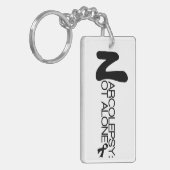 Porte-clés NARCOLEPSIE : PAS porte - clé d'ALONE™ (Devant gauche)