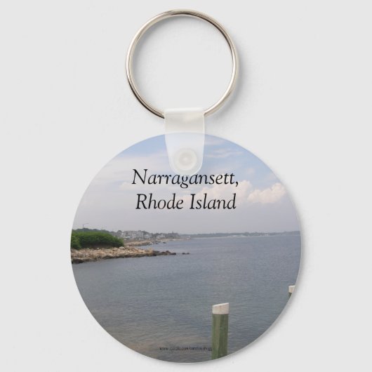 Porte-clés Narragansett, Rhode Island (Recto)