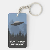 Porte-clés N'arrêtez pas Believin (l'UFO) (Dos)