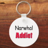 Porte-clés Narwhal Addict (Recto)