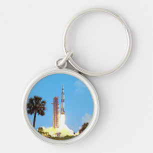 Porte-clés NASA Apollo 16 Saturn V lancement de fusée