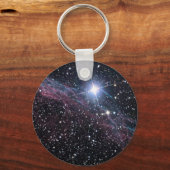 Porte-clés NASA ESA Veil nébuleuse (Recto)