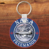Porte-clés NASA  Freemason (Recto)