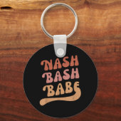 Porte-clés Nash Bash Babe Faveur de fête de Bachelorette Mign (Recto)