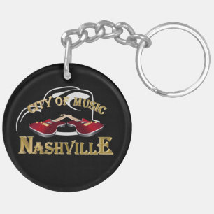 Porte-clés Nashville. City of music