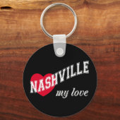 Porte-clés Nashville mon amour (Recto)