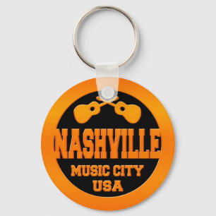 Porte-clés Nashville Music City USA
