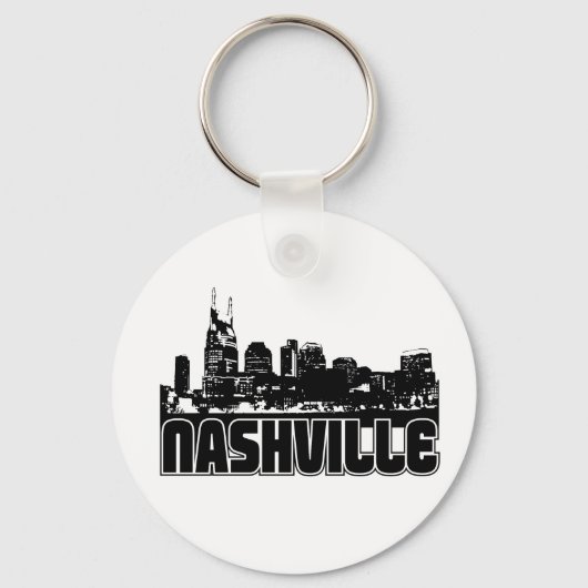 Porte-clés Nashville Skyline (Recto)