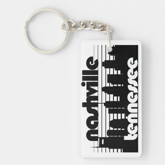 Porte-clés Nashville Tennessee (Devant)