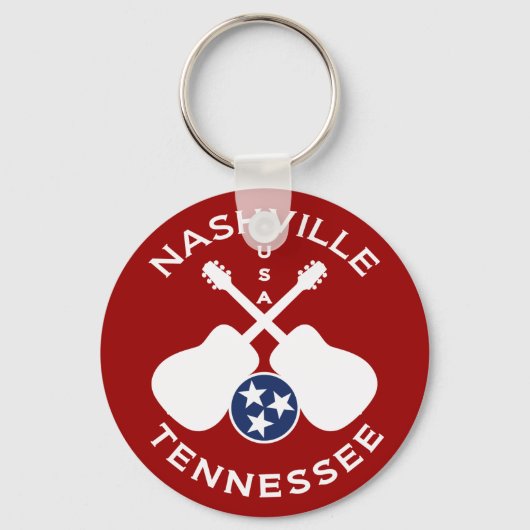 Porte-clés Nashville, Tennessee, États-Unis (Recto)