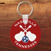 Porte-clés Nashville, Tennessee, États-Unis (Recto)