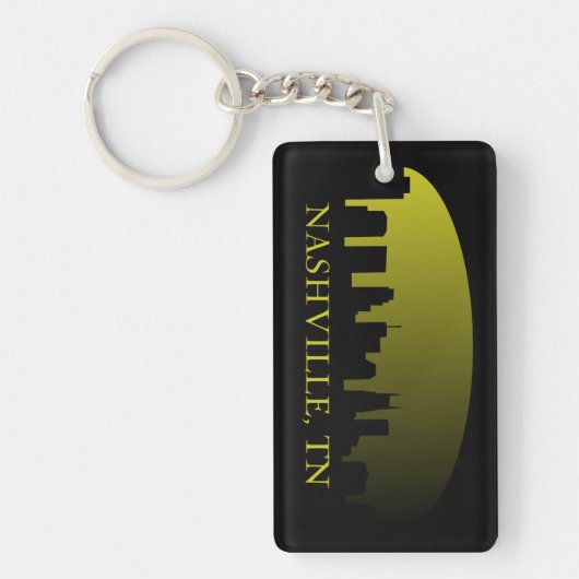 Porte-clés NASHVILLE, TN Porte - clé acrylique (Devant)