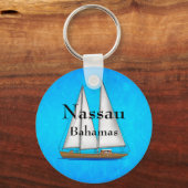Porte-clés Nassau Bahamas (Recto)