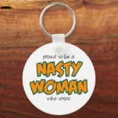 Porte-clés Nasty Woman (Recto)