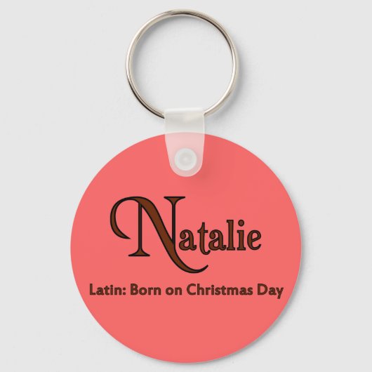 Porte-clés Natalie (Recto)