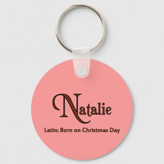 Porte-clés Natalie Porte - clé (Recto)