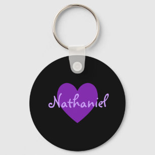 Porte-clés Nathaniel en violet