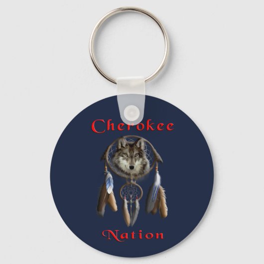 Porte-clés Nation Cherokee (Recto)