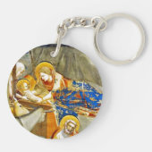 Porte-clés Nativité Naissance de Jésus (Dos)
