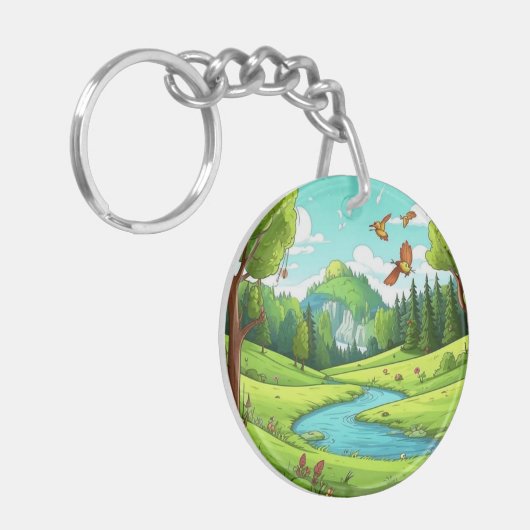 Porte-clés Nature 15. (Devant gauche)