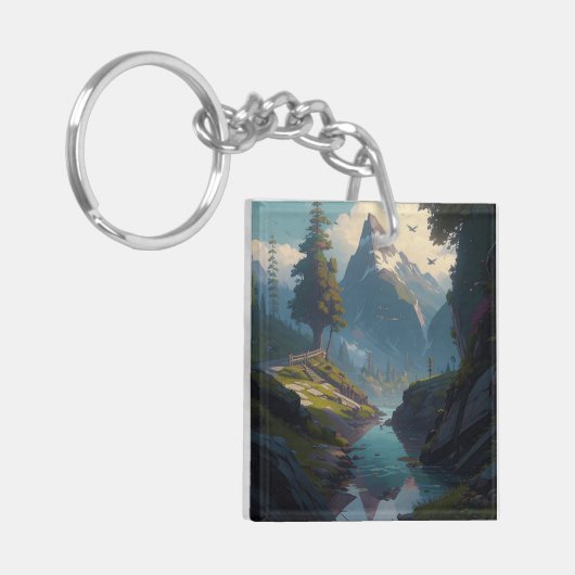 Porte-clés Nature 20. (Devant gauche)