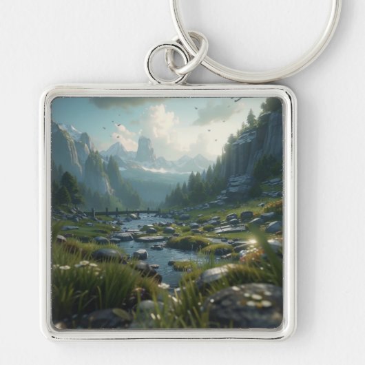 Porte-clés Nature 21. (Devant)