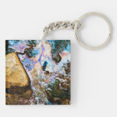 Porte-clés nature abstraite eau morte (Dos)