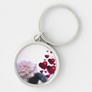 Porte-clés Nature de destin de fleur de fleur de roses de coe