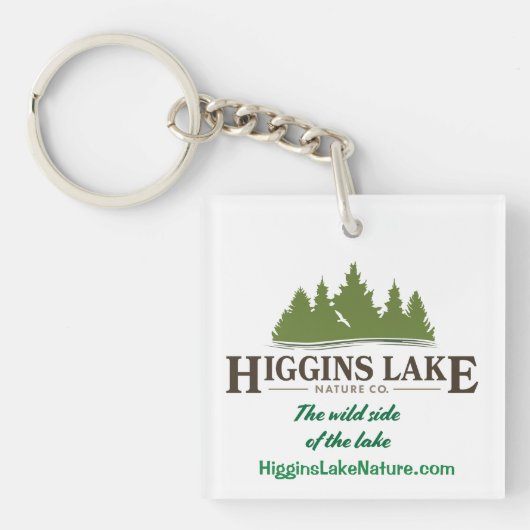 Porte-clés Nature du lac Higgins (Devant)