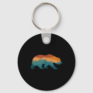 Porte-clés Nature Forêt Rétro Vintage De l'environnement Pro